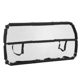 VEVOR Dog Car Barrier, 46" Wide Car Divider for Cargo Area, Vehicle Pet Barrier with See Through Net Mesh