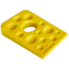 Swiss Cheese Wedge Nylon Dog Chew Toy for Aggressive Chewers | SodaPup