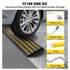 Curb Ramp, 2.6" Rise Rubber Driveway Ramps, Heavy Duty 33069 lbs Weight Capacity Threshold Ramp