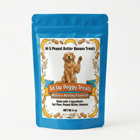 Hi 5 Peanut Butter Banana Treats