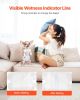 VEVOR Disposable Male Dog Diapers, Super Absorbent Male Dog Wraps, 360 ° Leak-Proof Belly Bands with Wetness Indicator for Doggies in Heat, Training,