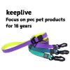 Waterproof Wear-Resistant & Tear-Proof Two-color honeycomb embossed traction rope set  Anti-Slip Buckle Easy-to-Clean 4.92FT Adjustable Length Beach T